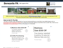 Tablet Screenshot of benezettepa.com